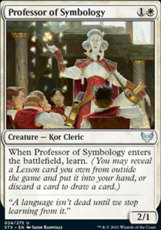Professor of Symbology (foil)