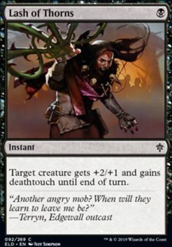 Lash of Thorns (foil)