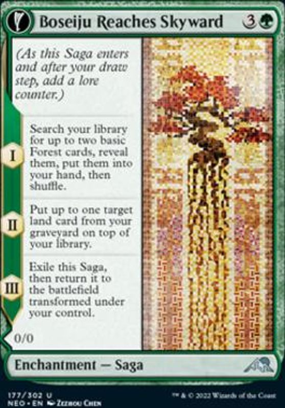 Boseiju Reaches Skyward (foil)