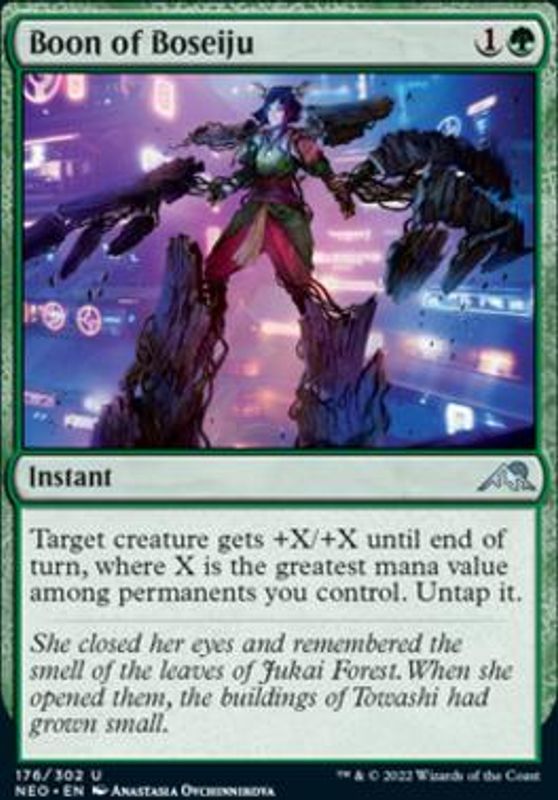 Boon of Boseiju (foil)