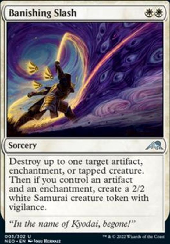 Banishing Slash (foil)