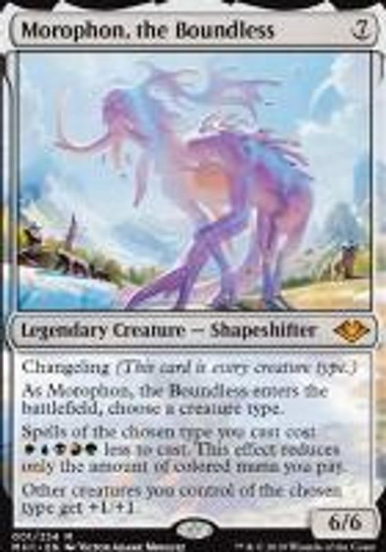 Morphon, the Boundless (foil)