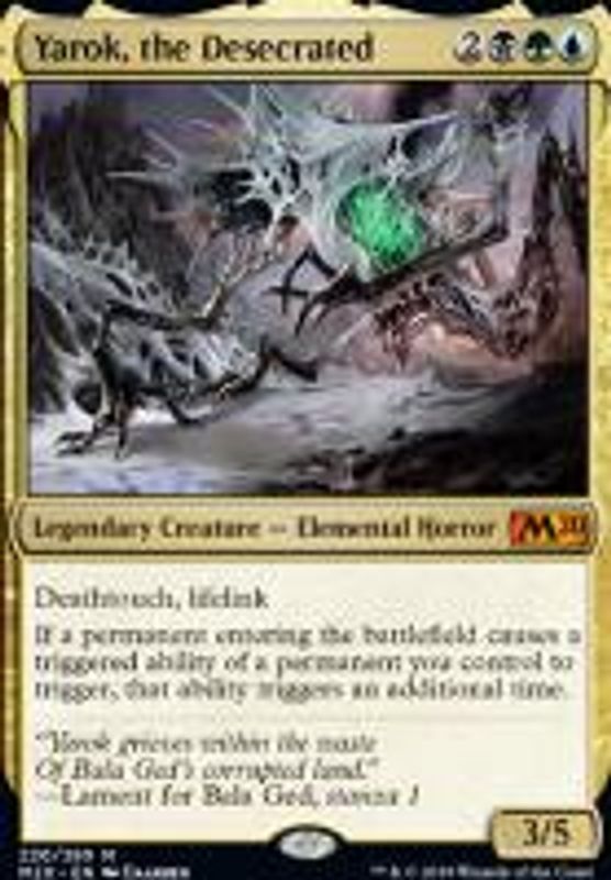 Yarok, the Desecrated (foil)