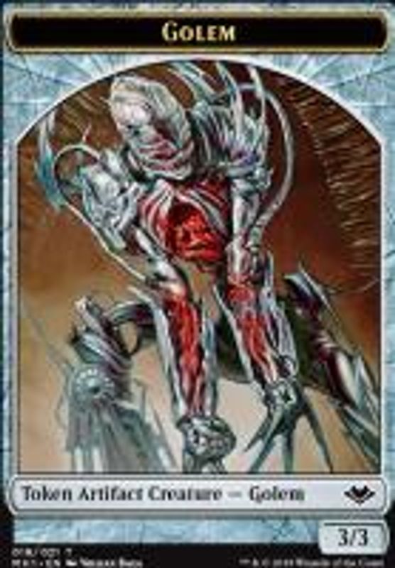 Golem Token (foil)