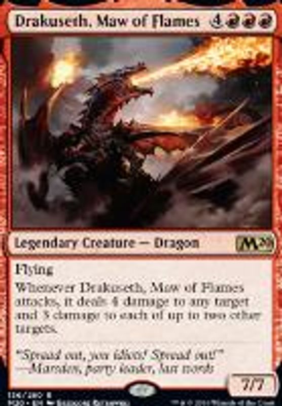 Drakuseth, Maw of Flames (foil)