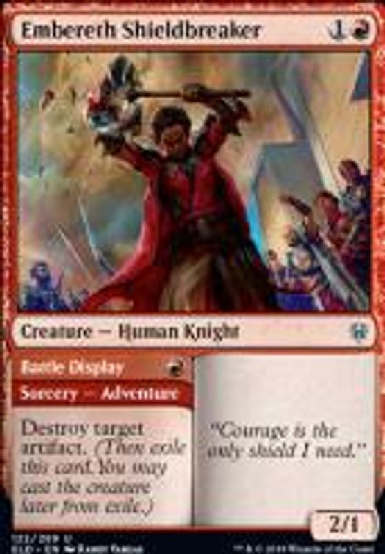 Embereth Shieldbreaker (foil)