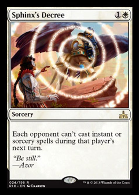 Hovedbilde Sphinx's Decree
