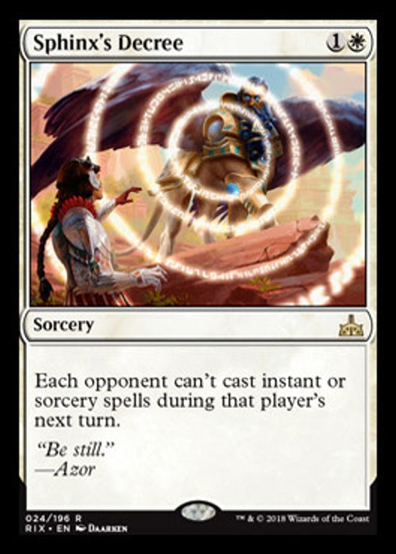 Sphinx's Decree