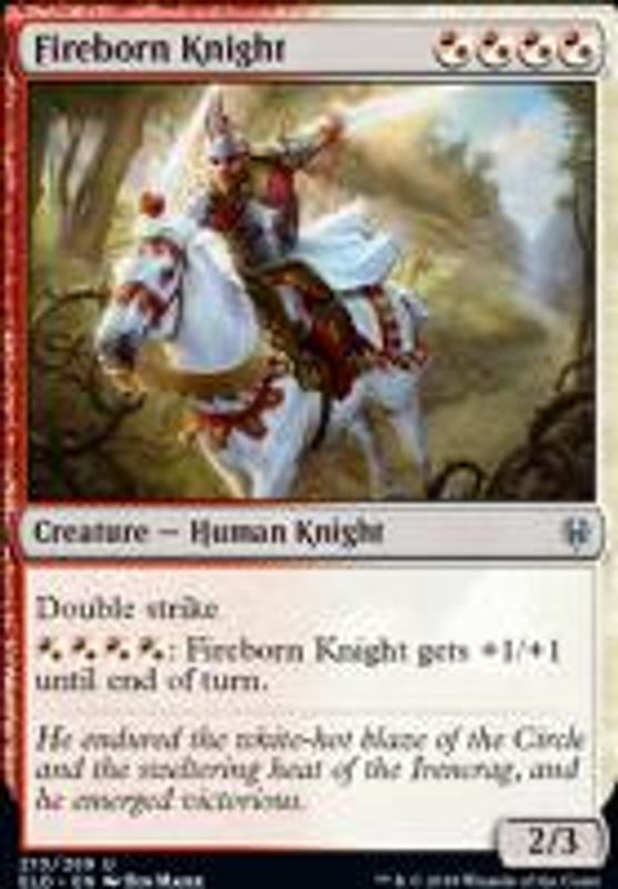 Fireborn Knight (foil)