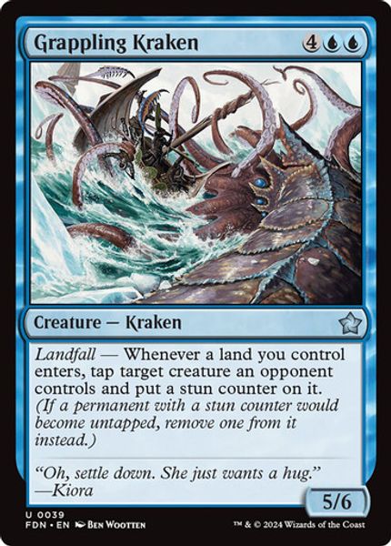 Hovedbilde Grappling Kraken
