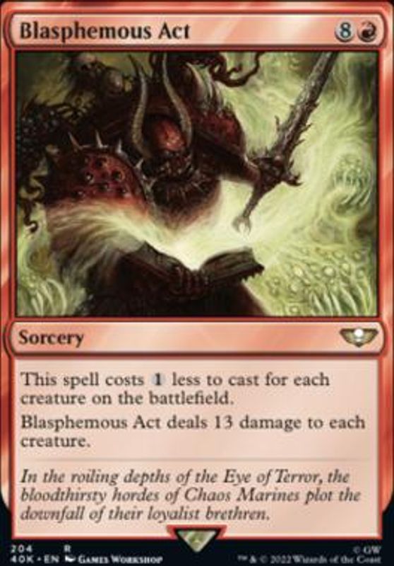 Blasphemous Act