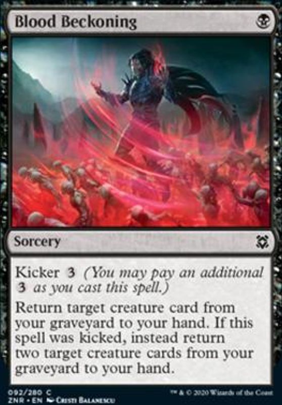 Blood Beckoning (foil)