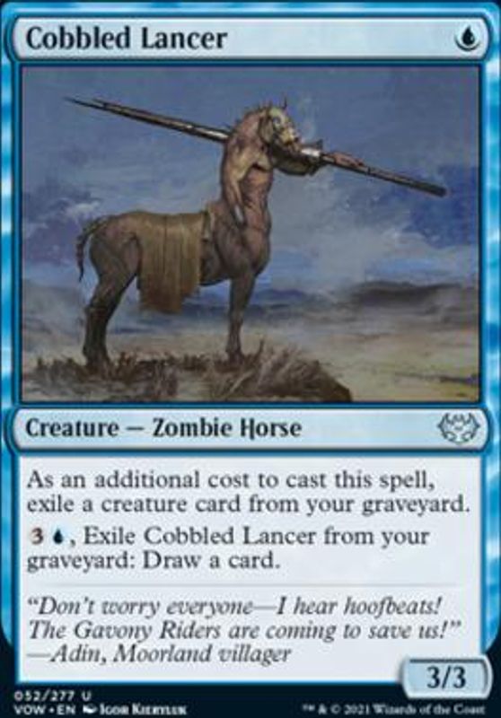 Cobbled Lancer (foil)