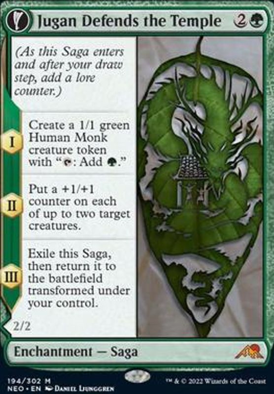 Jugan Defends the Temple (foil)