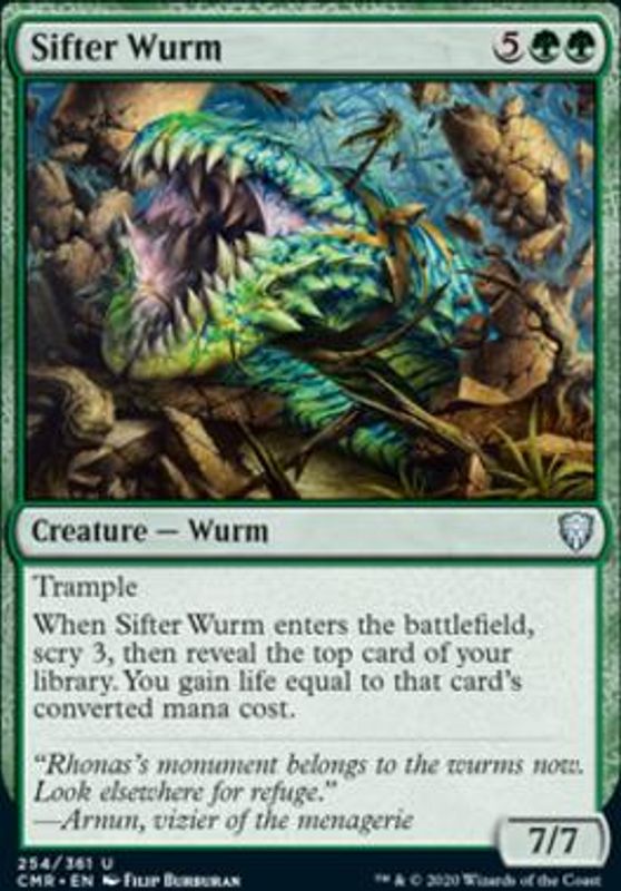 Sifter Wurm (foil)