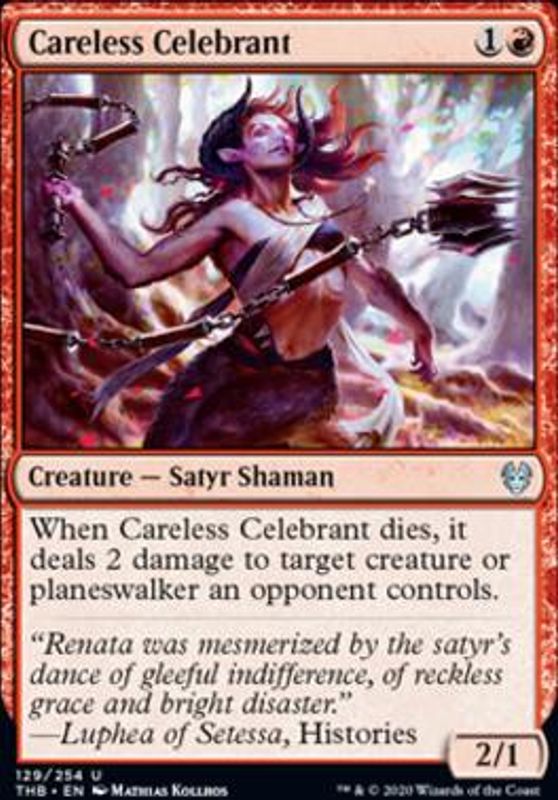 Careless Celebrant