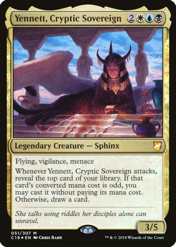 Yennett, Cryptic Sovereign (Foil)