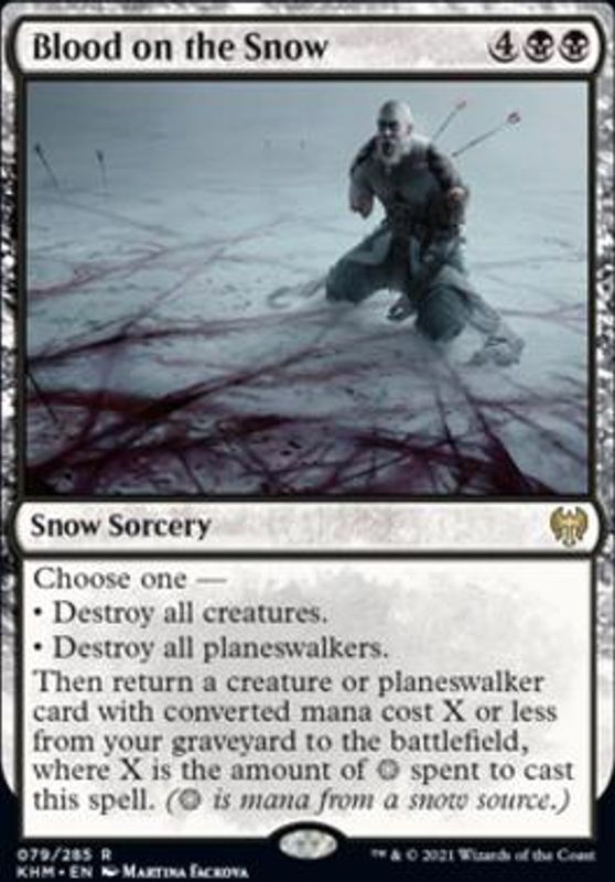 Blood on the Snow (foil)