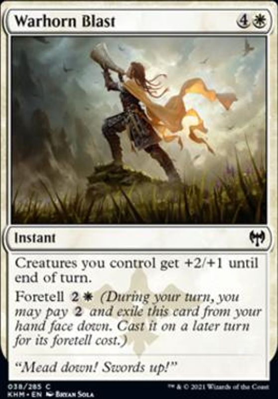 Warhorn Blast (foil)