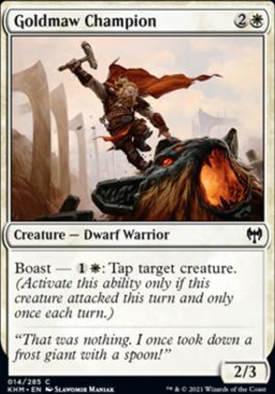 Goldmaw Champion