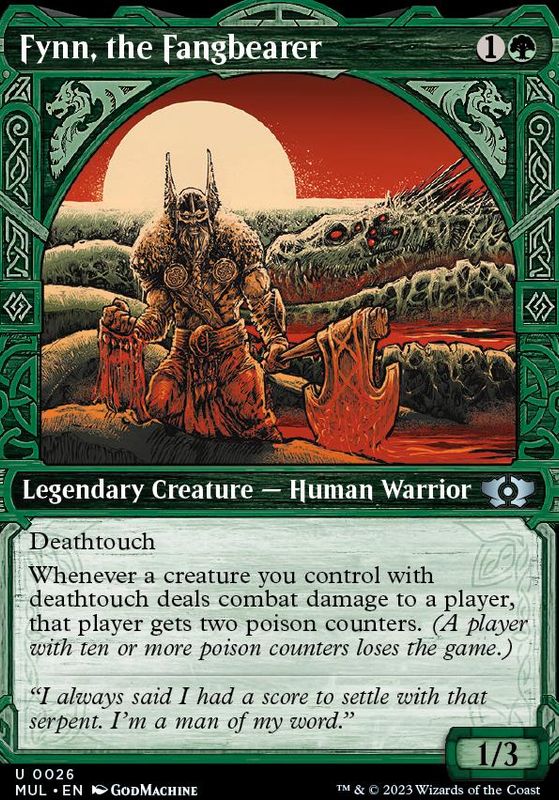 Fynn, the Fangbearer (foil)