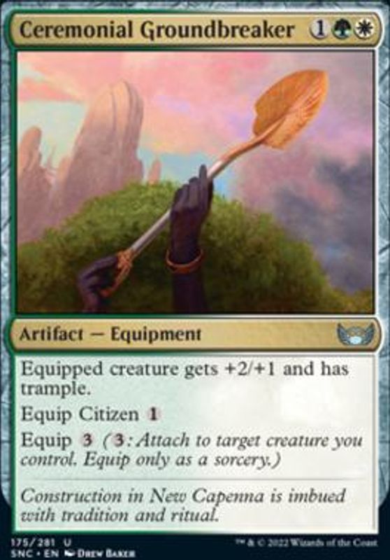 Ceremonial Groundbreaker (foil)
