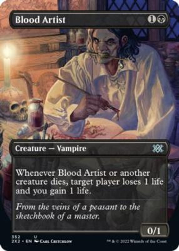Blood Artist (Borderless)