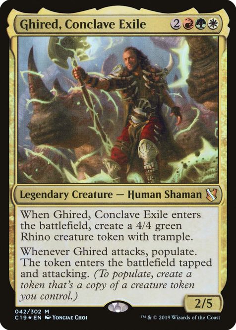 Hovedbilde Ghired, Conclave Exile