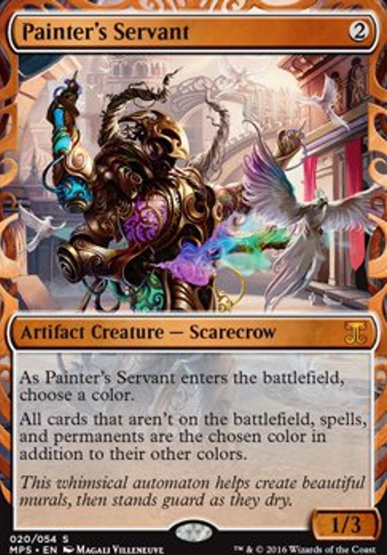 Painter's Servant