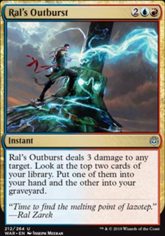 Ral's Outburst (foil)