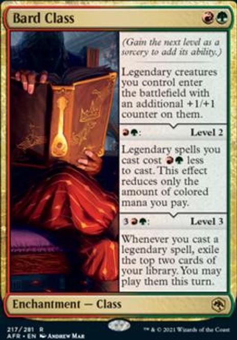 Hovedbilde Bard Class (foil)