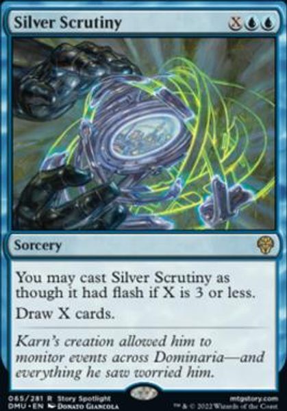 Hovedbilde Silver Scrutiny (foil)