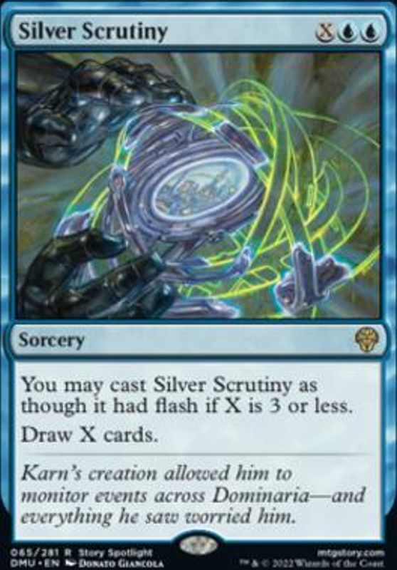Silver Scrutiny