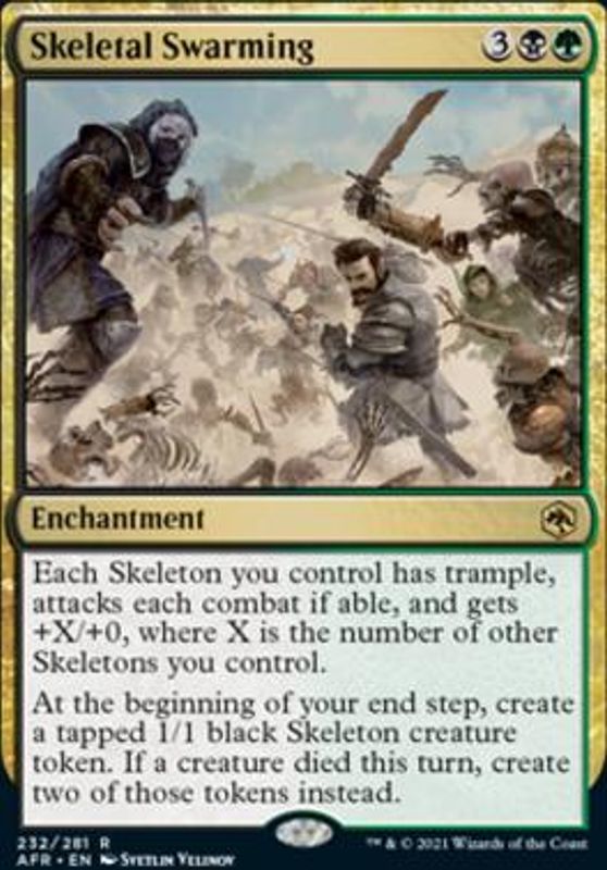 Skeletal Swarming (foil)
