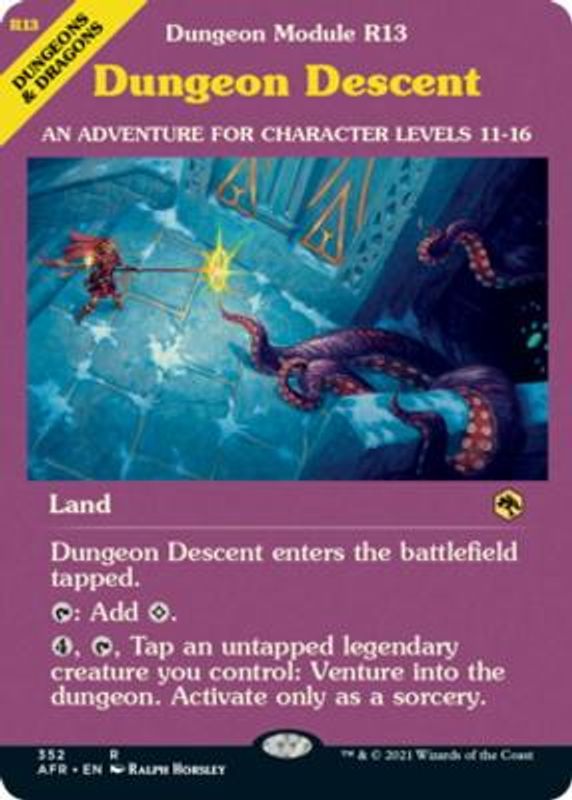Dungeon Descent (Showcase) (foil)