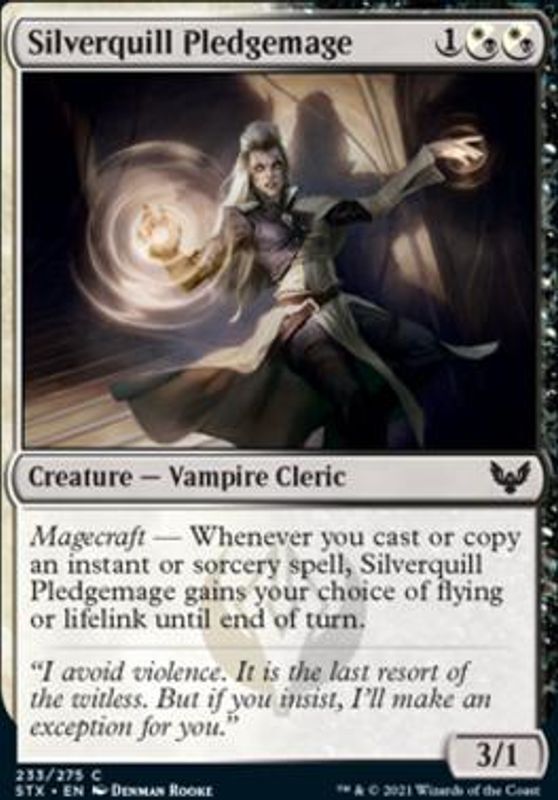 Silverquill Pledgemage (foil)