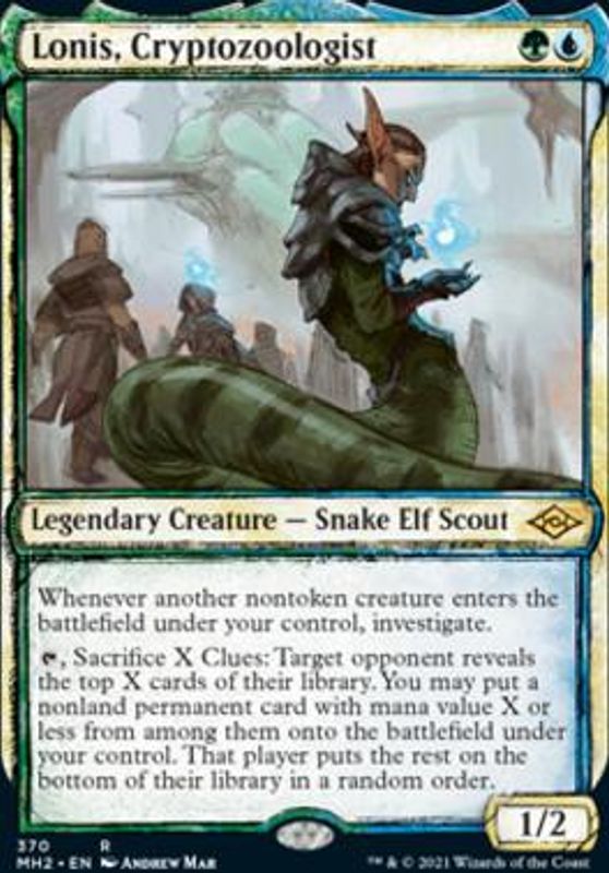 Lonis, Cryptozoologist (Showcase)