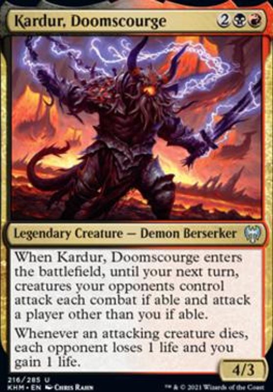 Kardur, Doomscourge (foil)