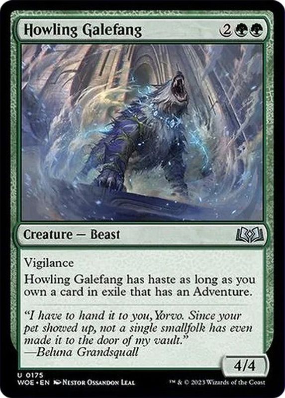 Howling Galefang (Foil)