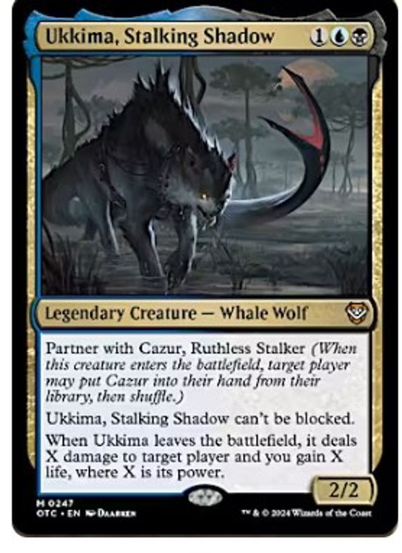 Ukkima, Stalking Shadow