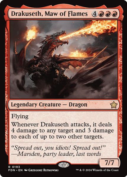 Hovedbilde Drakuseth, Maw of Flames ...