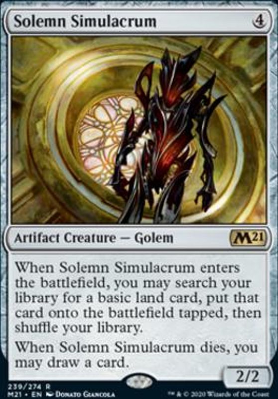 Solemn Simulacrum (foil)