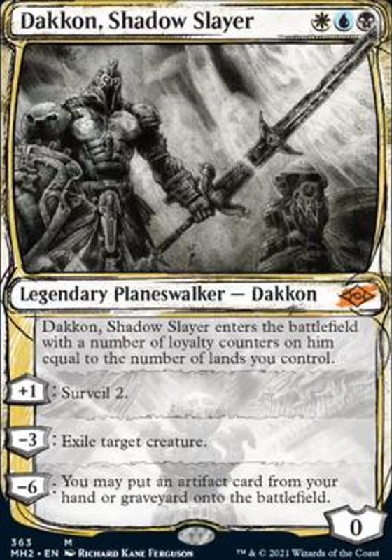 Dakkon, Shadow Slayer (Showcase)