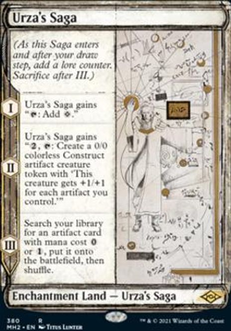 Hovedbilde Urza's Saga (Showcase)