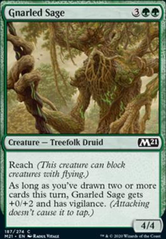 Gnarled Sage (foil)