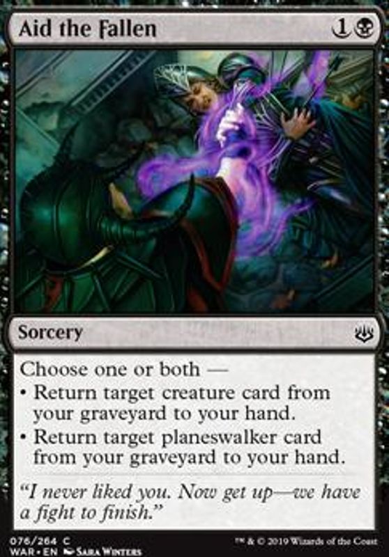 Aid the Fallen (foil)