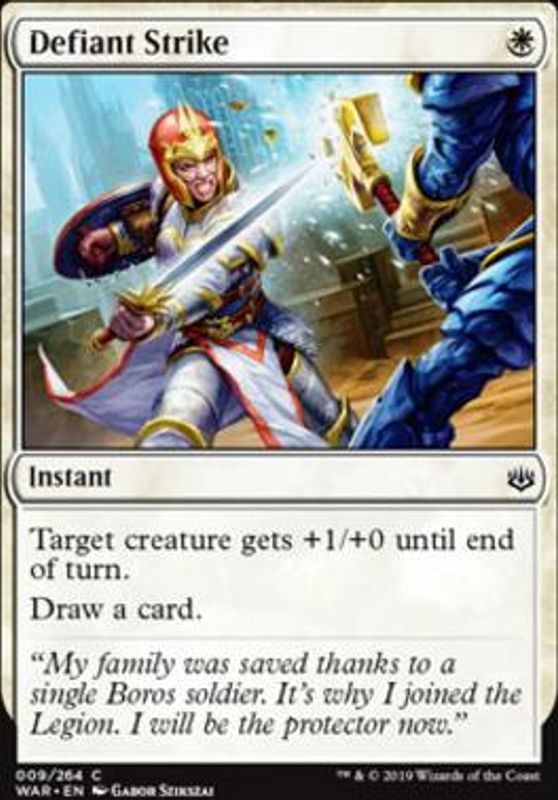 Defiant Strike (foil)