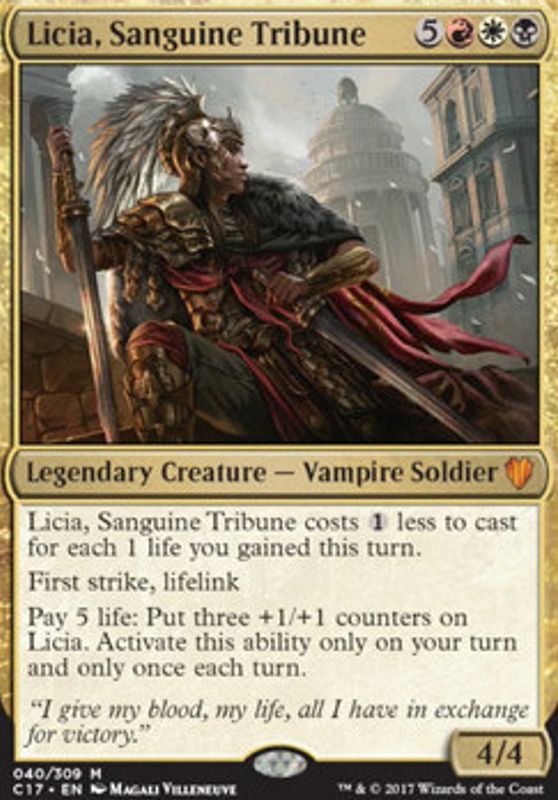 Licia, Sanguine Tribune