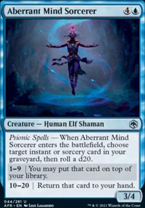 Aberrant Mind Sorcerer (foil)