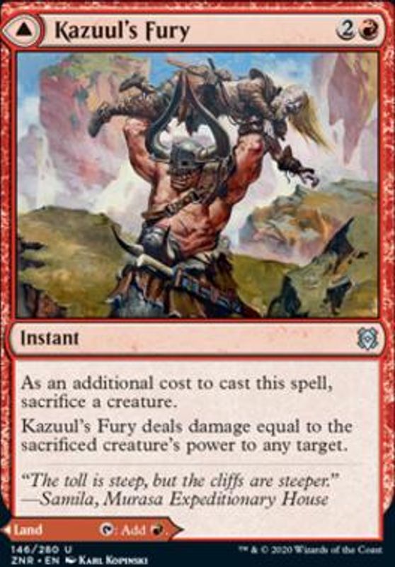 Kazuul's Fury (foil)